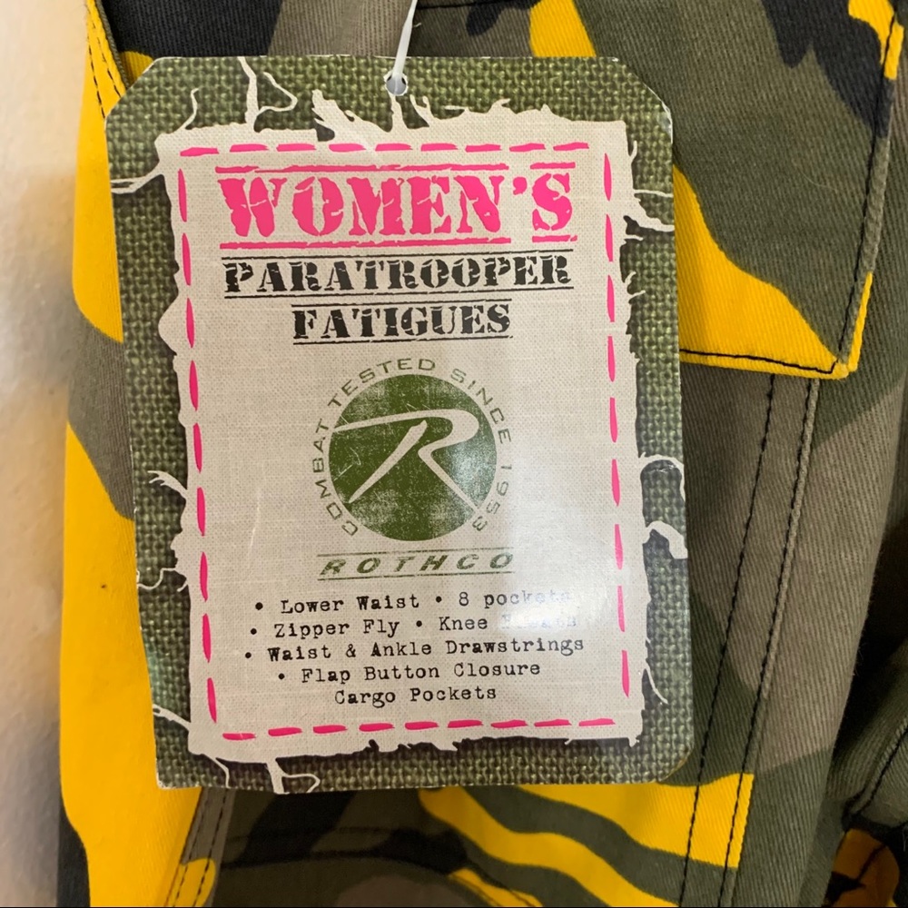 💲SALE💲 *NWT* Rothco Paratrooper Cargo Fatigues Unisex - Picture 9 of 10